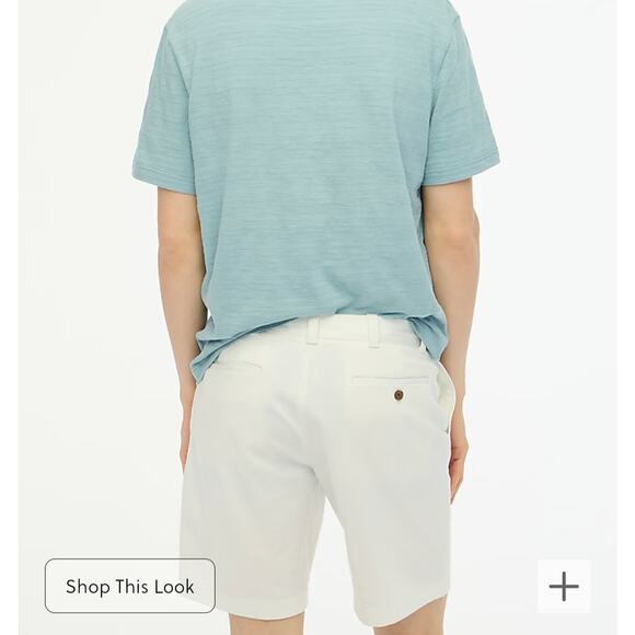 NWT J Crew 9" flex chino short Size 28 Retail $69.50 - Picture 2 of 7